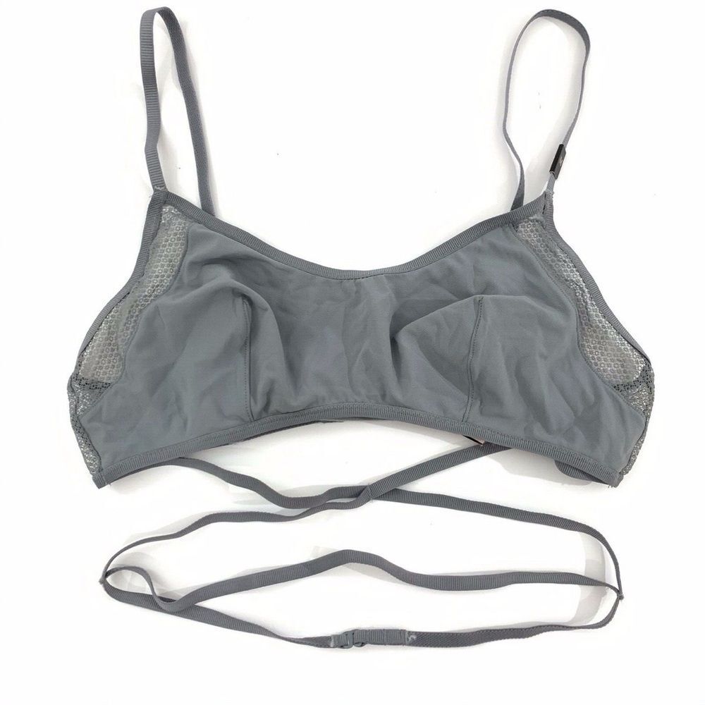 Victoria's Secret Gray Strappy Bralette
